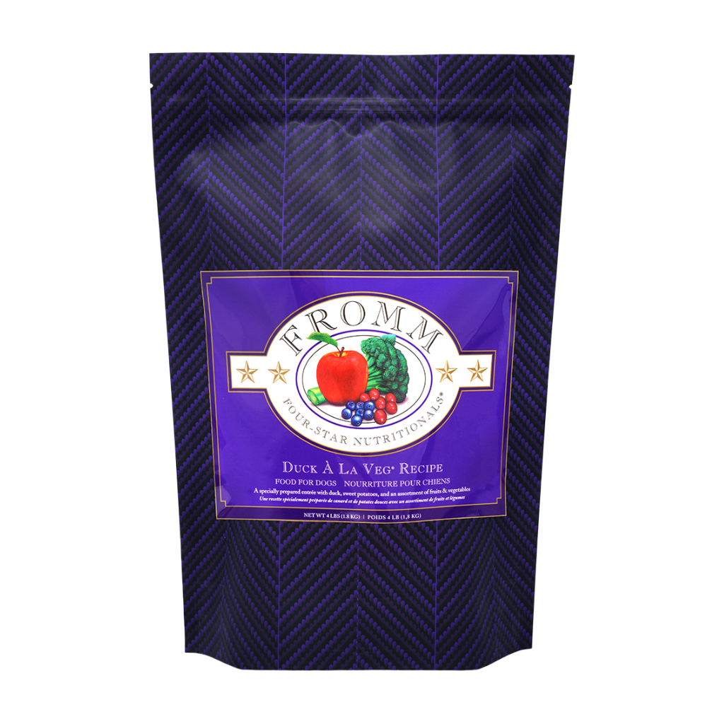 Fromm Four-Star Duck à La Veg Recipe Dog Food