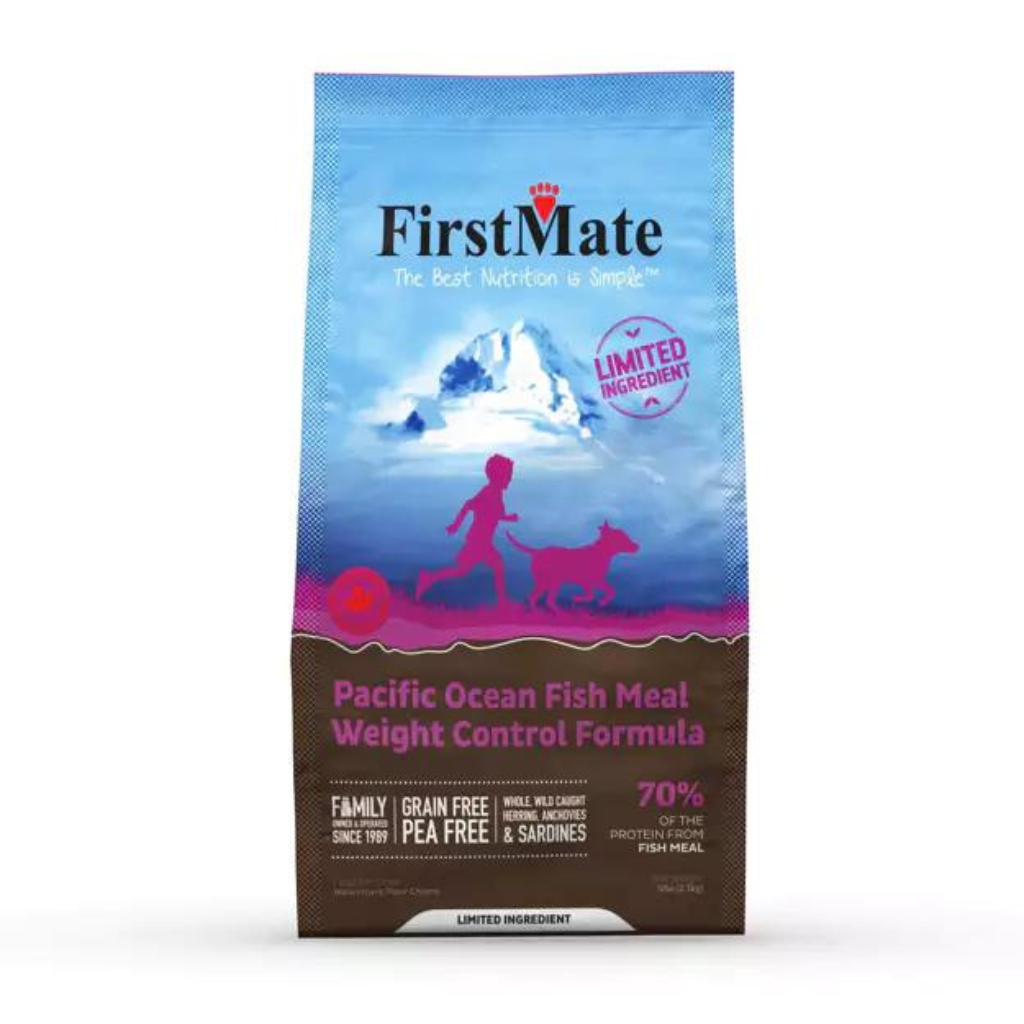 FirstMate Limited Ingredient Grain Free Ocean Fish Senior & Weight Control Dog Food