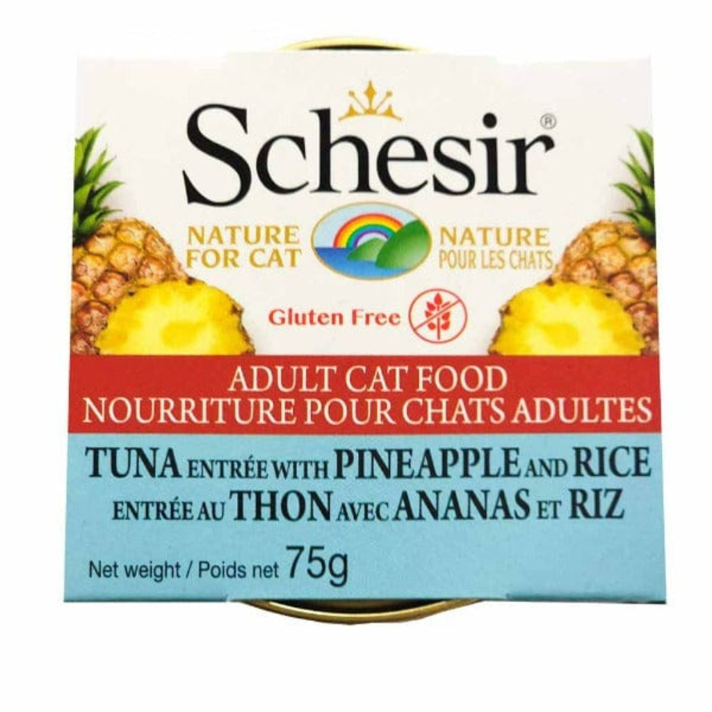Schesir Tuna Entrée With Pineapple & Rice In Jelly Cat Can
