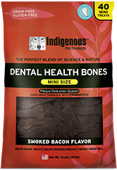 Indigenous Dental Health Bones Mini - Smoked Bacon Flavored