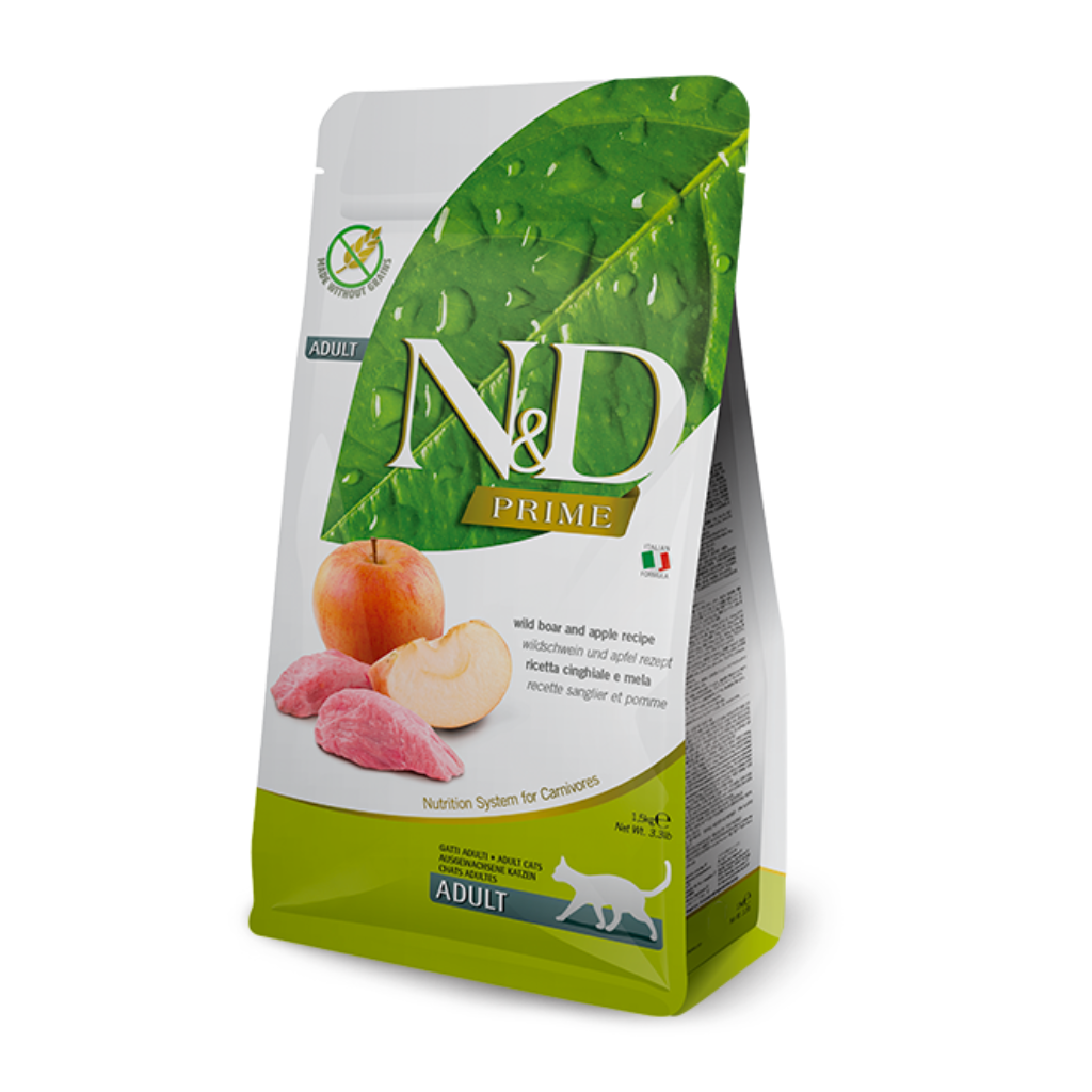 Farmina N&D Prime Boar & Apple Adult Cat Food