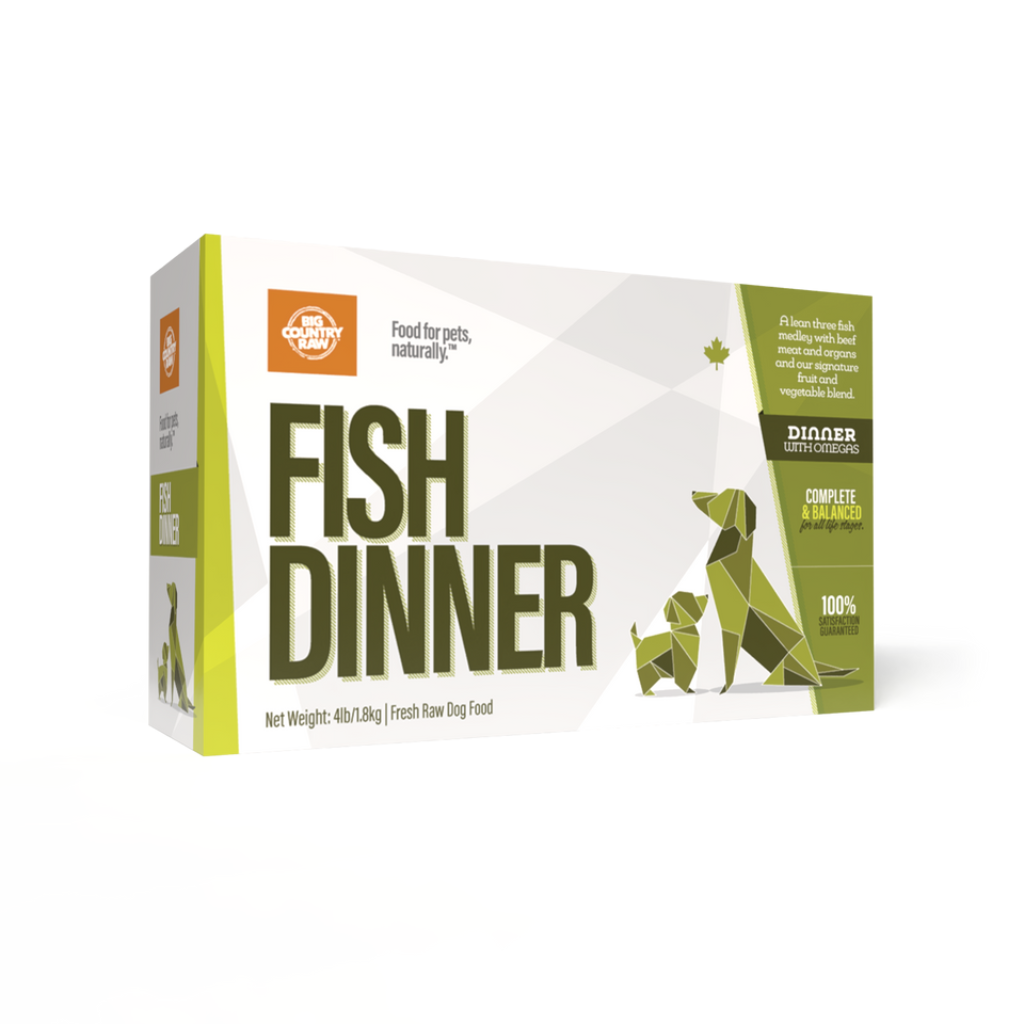 Big Country Raw Dinner - Fish