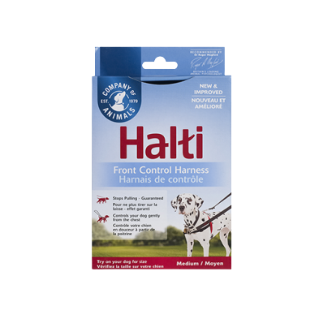 The Company of Animals Halti No-Pull Harness Black/Red