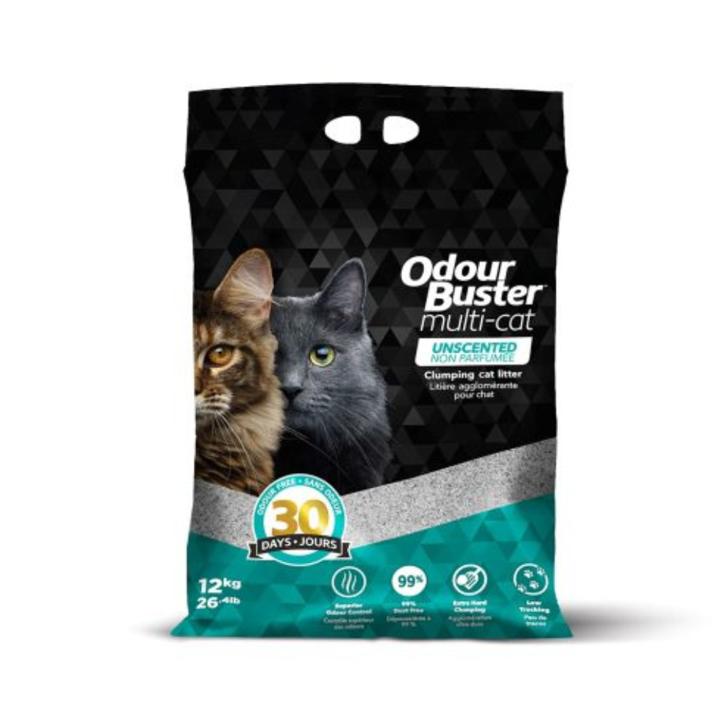 Odour Buster Multi-Cat Unscented Cat Litter