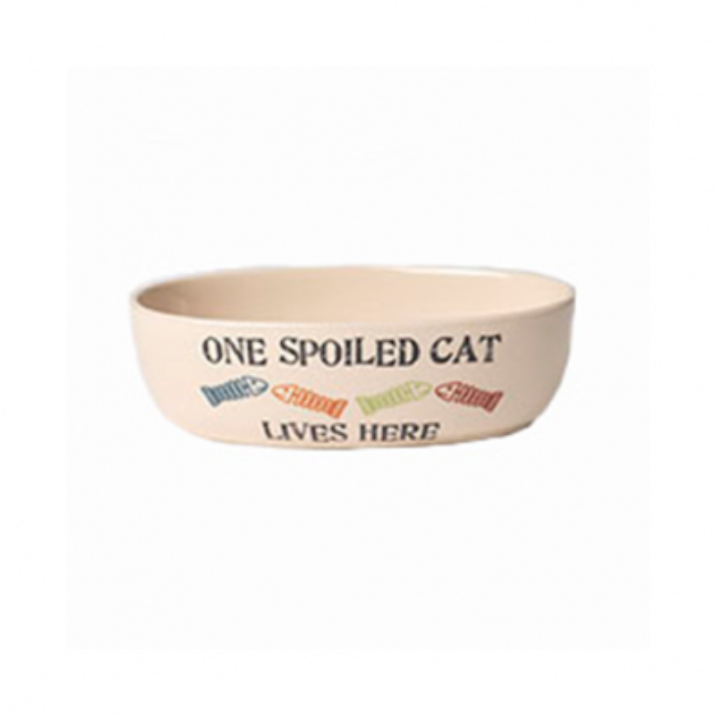 PetRageous One Spoiled Pet Cat Dish 2 Cups