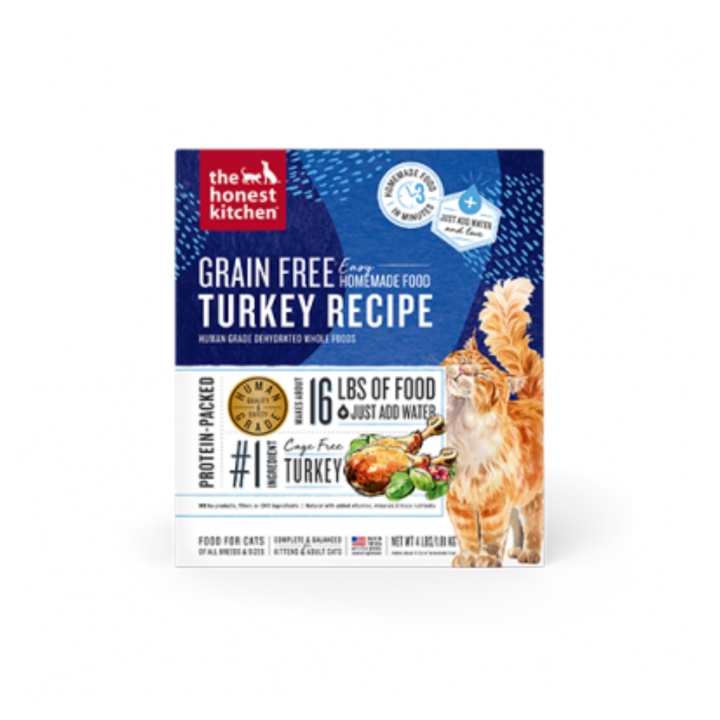 The Honest Kitchen Grain Free Turkey Recipe Dehydrated Cat Food