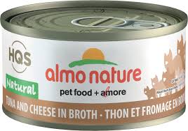 Almo HQS Natural - Tuna and Cheese in Broth
