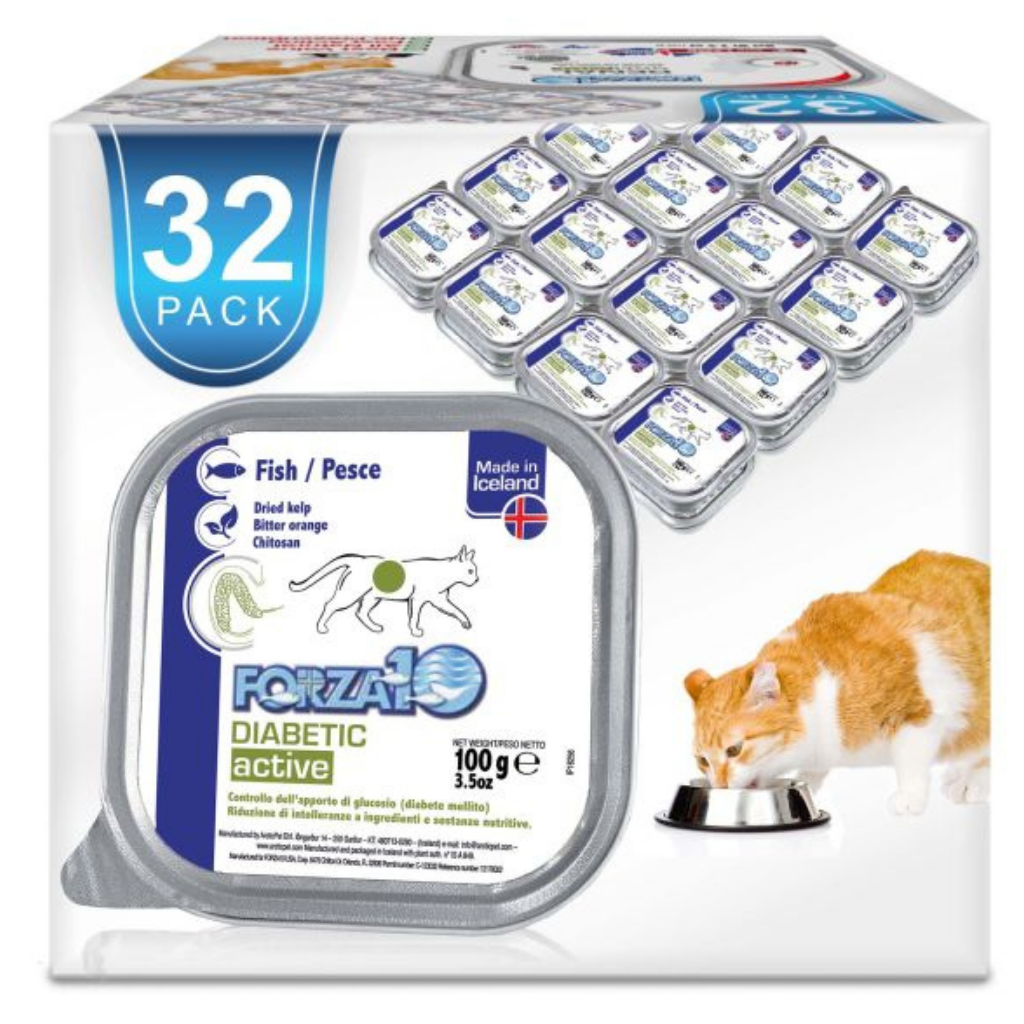 Forza10 Actiwet Diabetic Fish Recipe Wet Cat Food