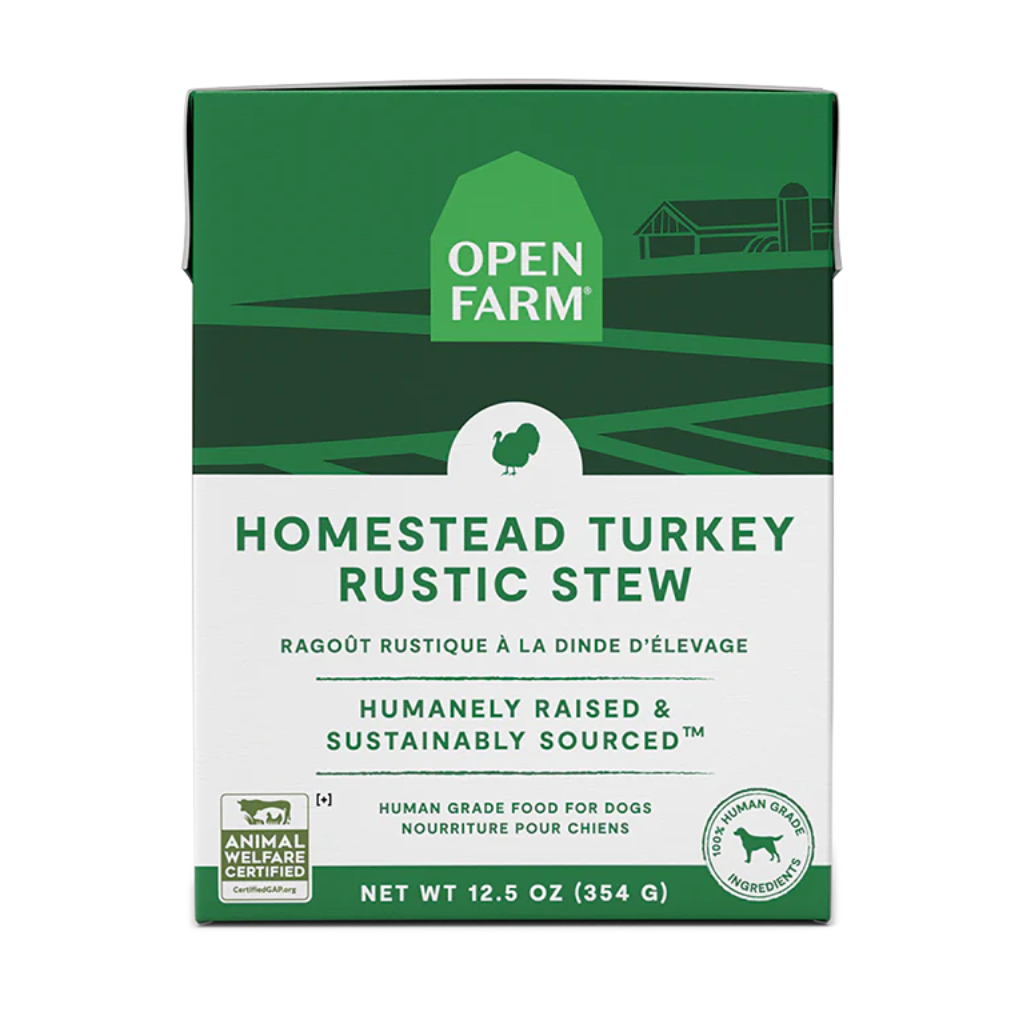 Open Farm Homestead Rustic Stew Turkey Wet Dog Food