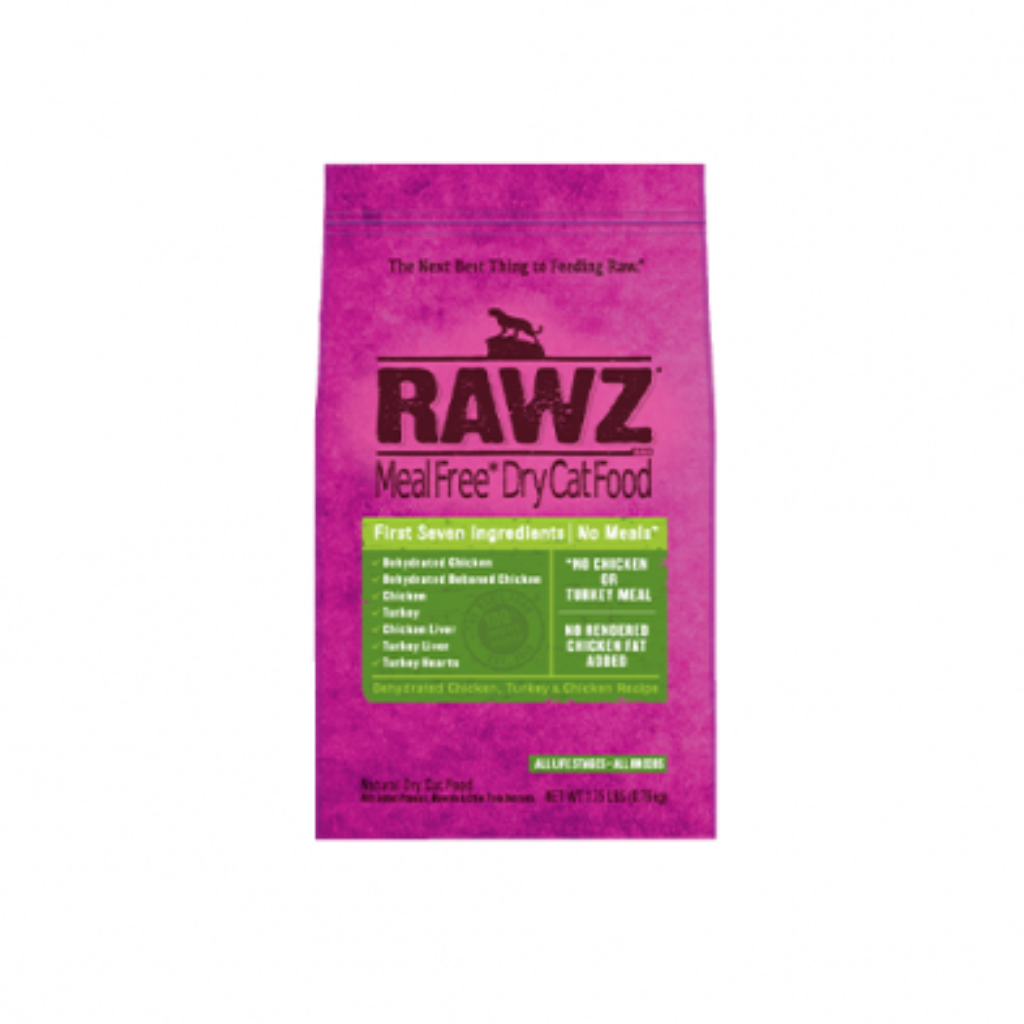 RAWZ Dehydrated Chicken, Turkey & Chicken Cat Food