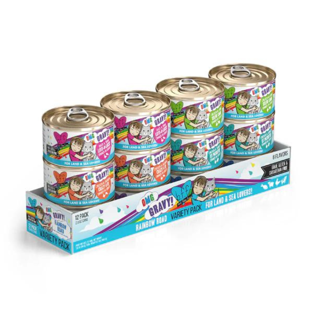 Weruva BFF OMG Gravy - Rainbow Road Variety Pack