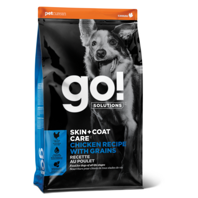 Go! Solutions Skin & Coat Chicken with Grains Dog Food
