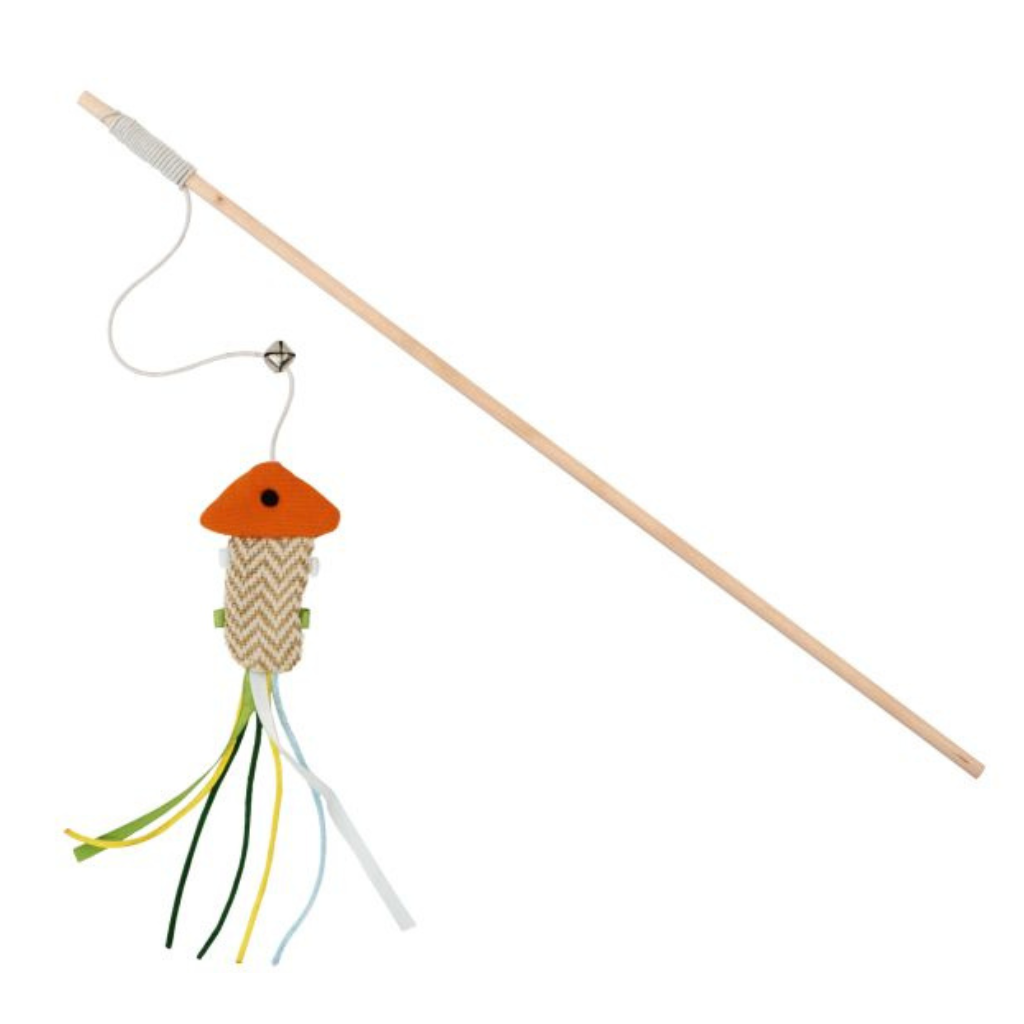 Bud'Z Swing Stick Fish Cat Toy