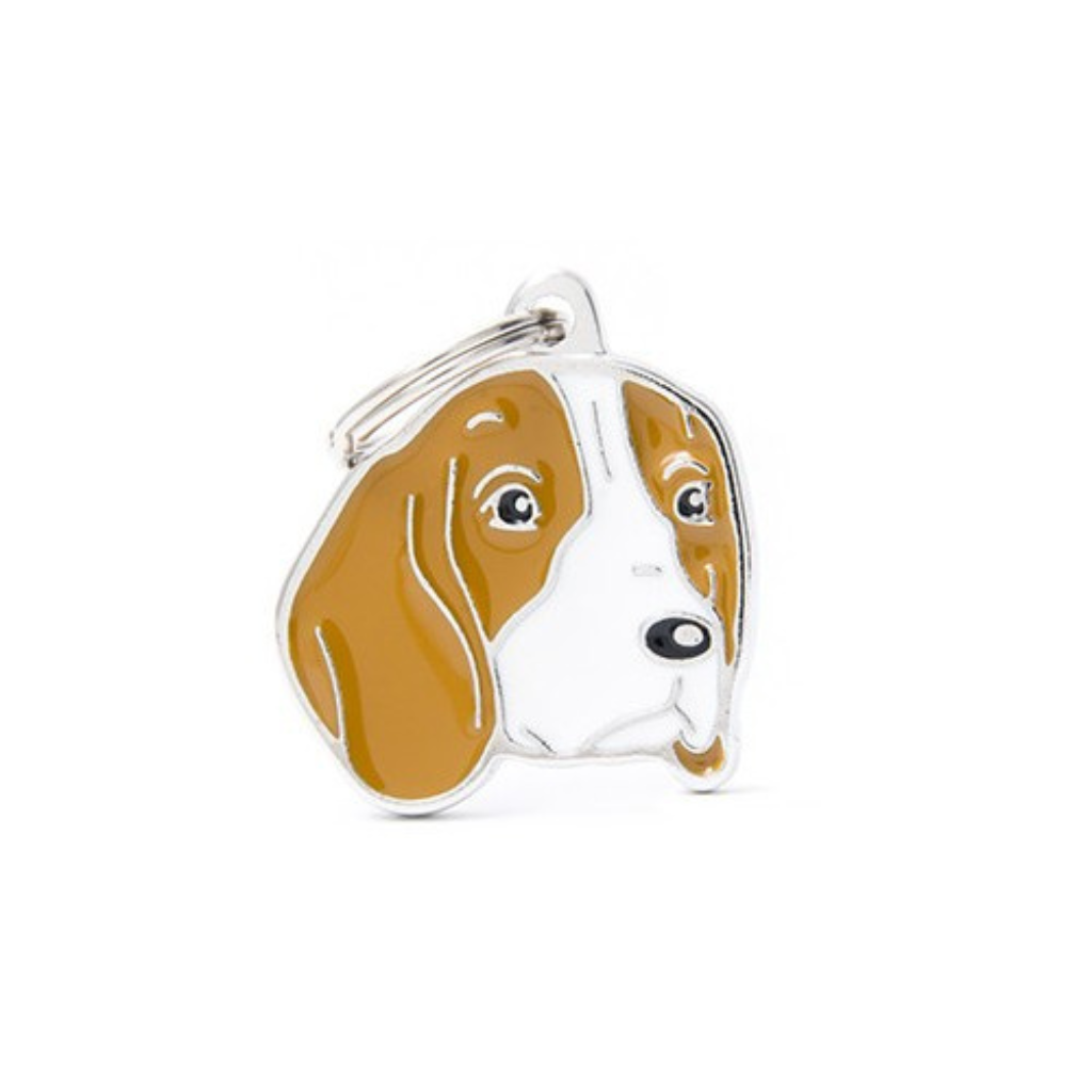 My Family Engravable Tags - Friends - Beagle