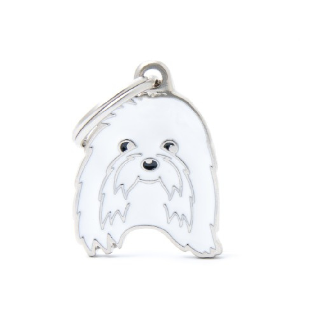 My Family Engravable Tags - Friends - Maltese