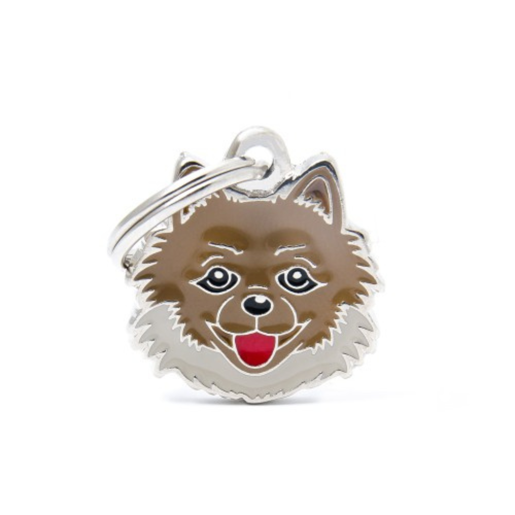 My Family Engravable Tags - Friends - Pomeranian
