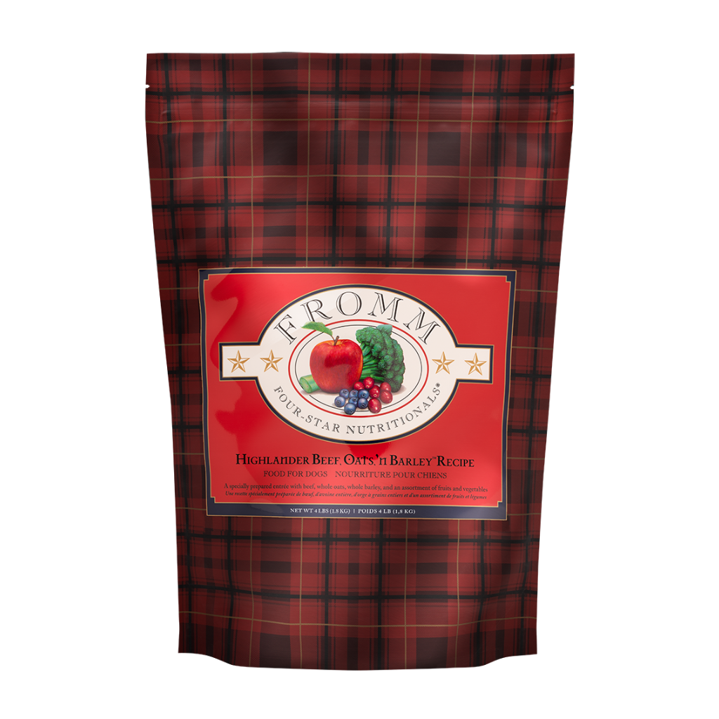 Fromm Four-Star Highlander Highlander Beef, Oats, 'N Barley Recipe Dog Food