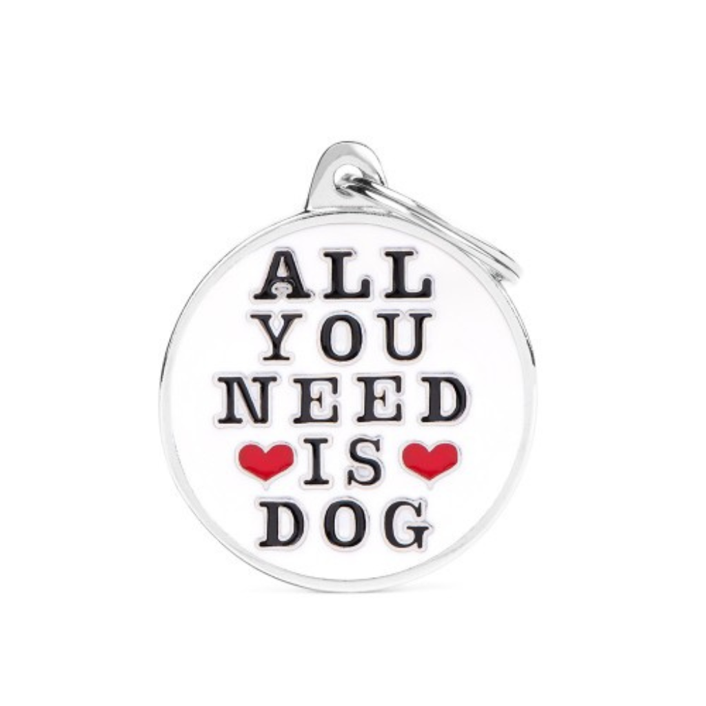 My Family Engravable Tags - Charms - All You Need is Dog