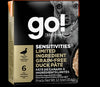 Go! Solutions Tetra Limited Ingredient Grain Free Duck Pate