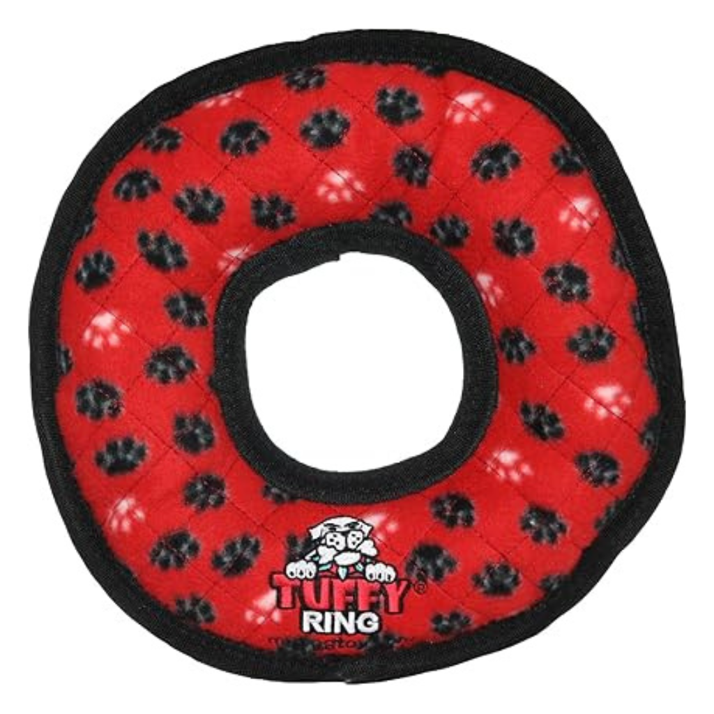 Tuffy's Ultimate Ring Dog Toy - Red