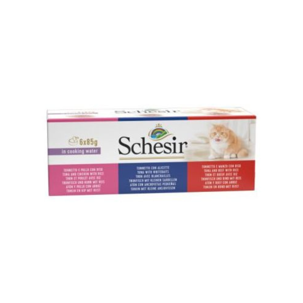Schesir Multipack in Water Cat Cans