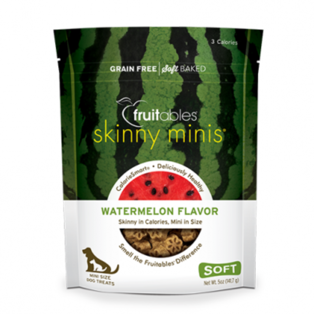 Fruitables Skinny Minis Watermelon Flavor Dog Treats