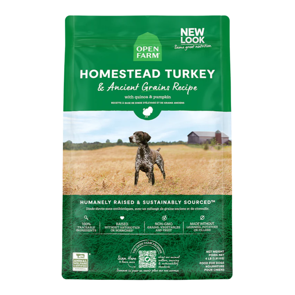 Open Farm Ancient Grains Homestead Turkey Dog Food