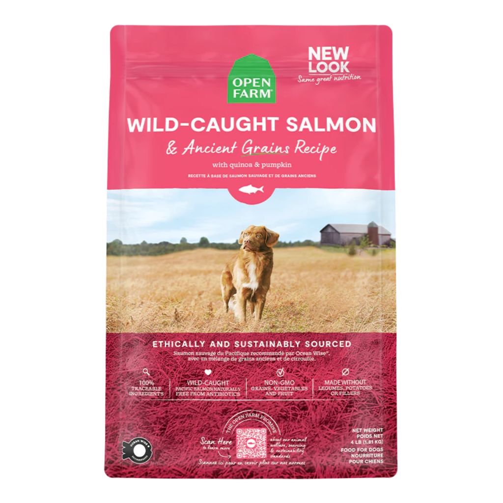 Open Farm Ancient Grains Wild-Caught Salmon Dog Food