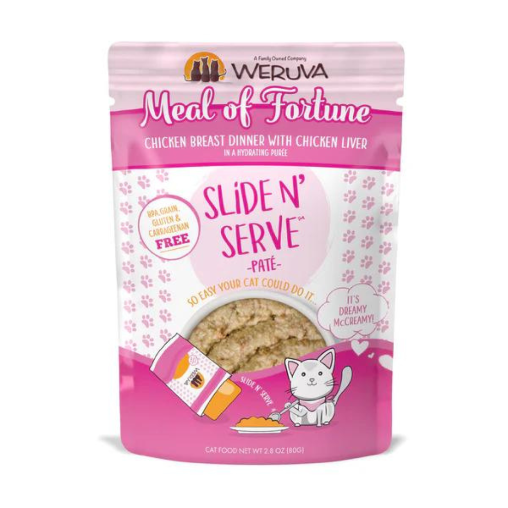 Weruva Cat Paté Slide & Serve - Meal of Fortune Cat Pouch