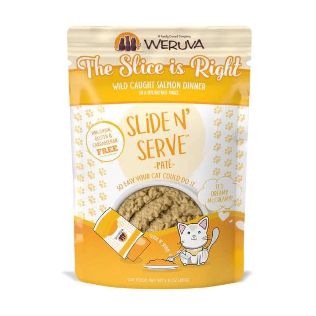 Weruva Cat Paté Slide & Serve - The Slice is Right Cat Pouch