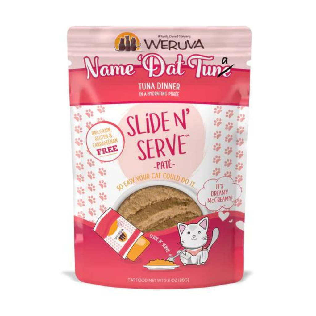 Weruva Cat Paté Slide & Serve - Name 'Dat Tuna Cat Pouch