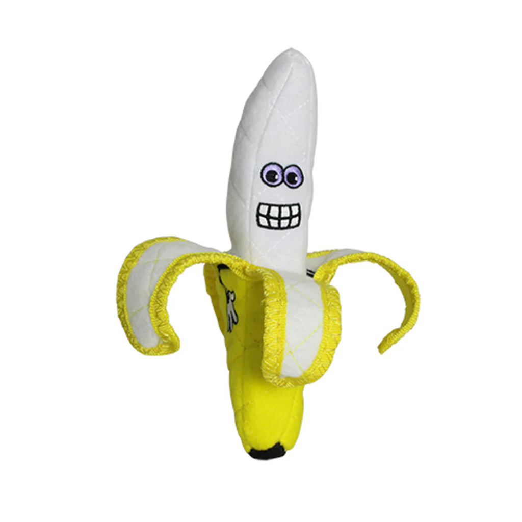 Tuffy's Fun Food Dog Toy - Banana
