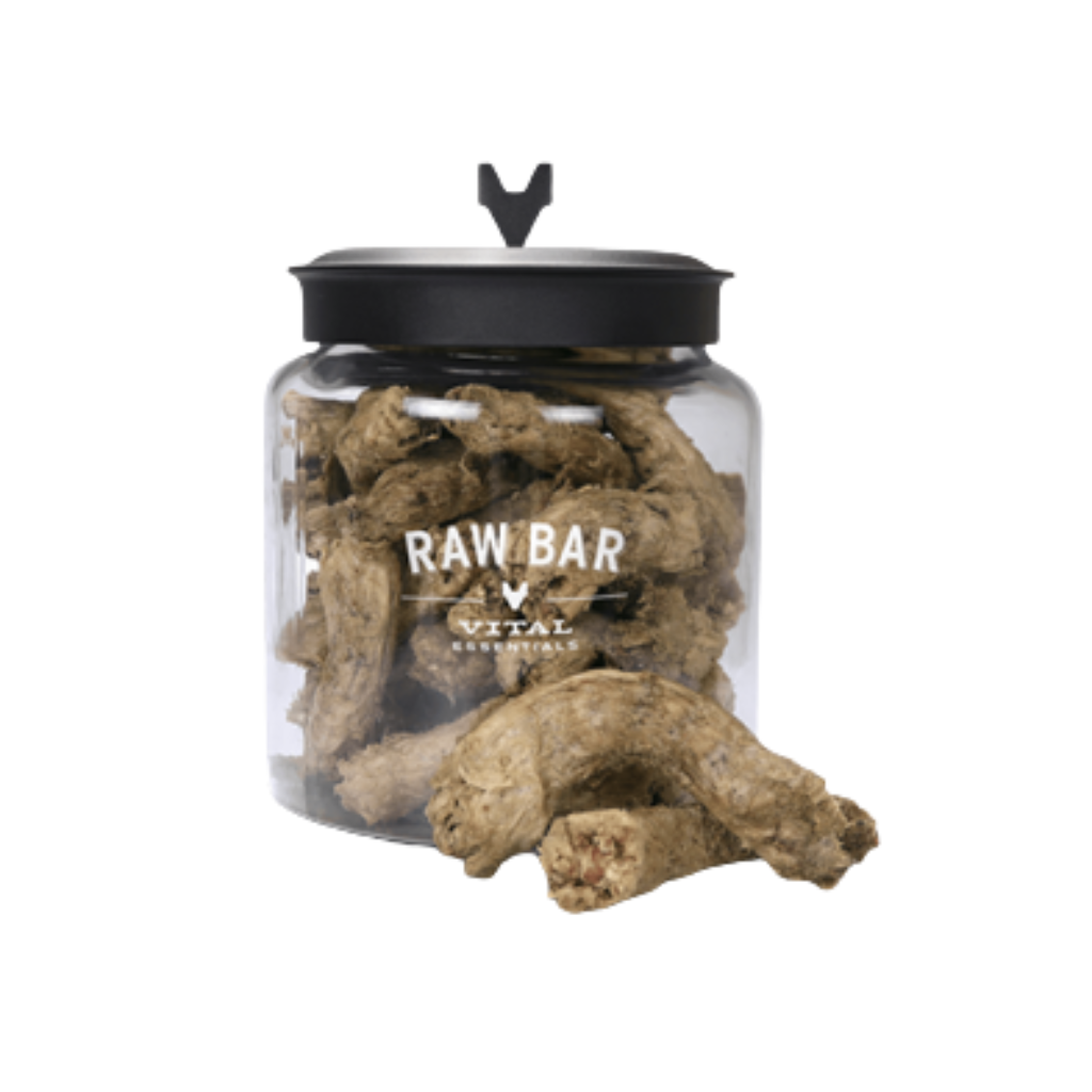 Vital Essentials RAW BAR Freeze-Dried Raw Chicken Neck Dog & Cat Snacks
