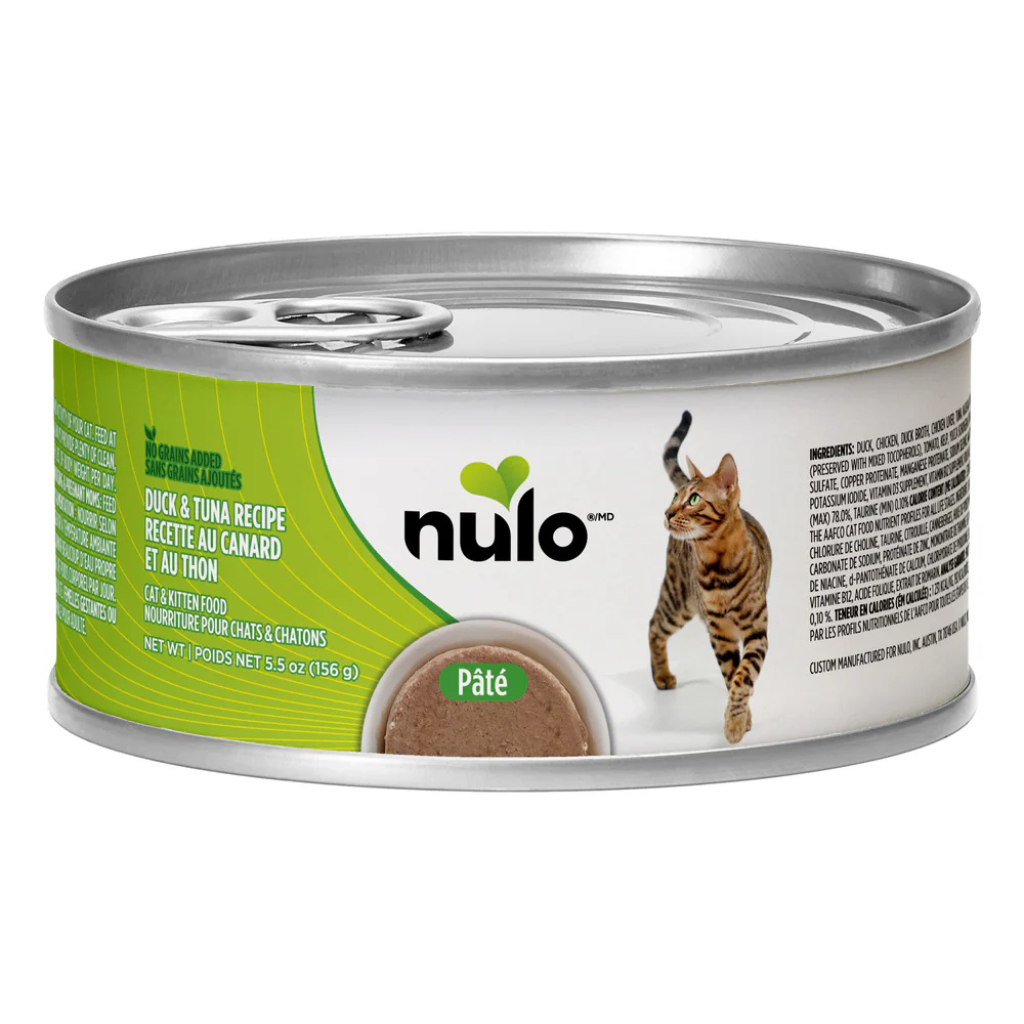 Nulo Pate Duck & Tuna Recipe Cat Can
