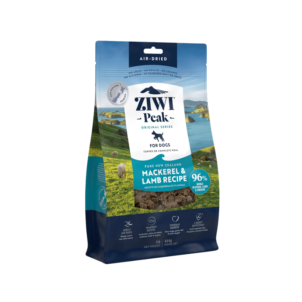 ZIWI Peak Air Dried Mackerel & Lamb Recipe for Dogs