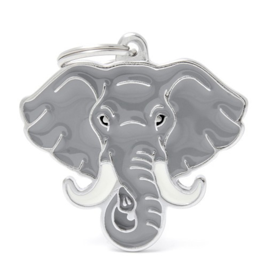 My Family Engravable Tags - Wild - Elephant