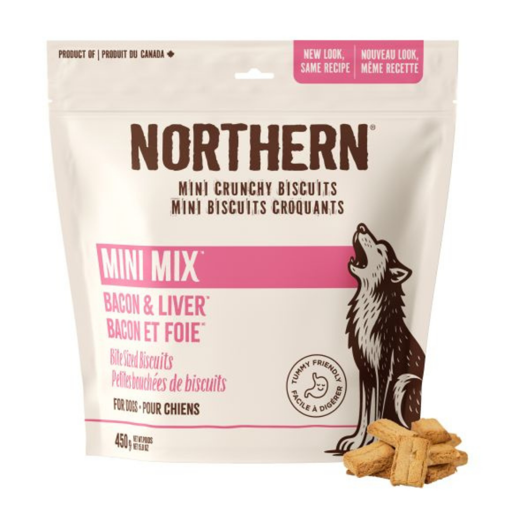 Northern Pet Mini Mix Canadian Bacon And Liverlicious Dog Treats