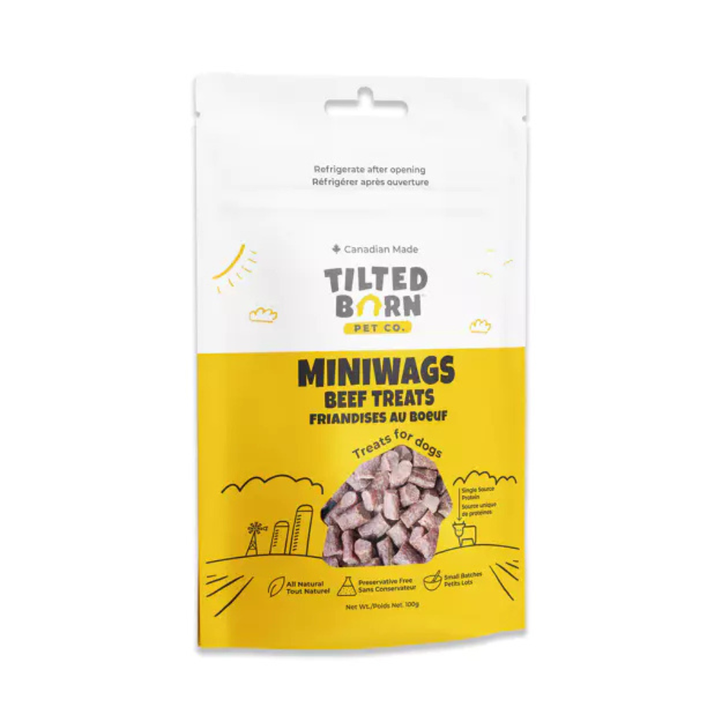 Tilted Barn Pet Co. Canadian Beef MiniWags Dog Treats