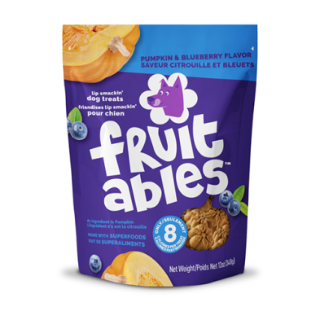 Fruitables Pumpkin & Blueberry Flavor Dog Treats
