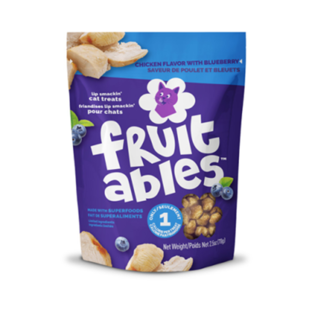 Fruitables Chicken and Blueberry Cat Treats