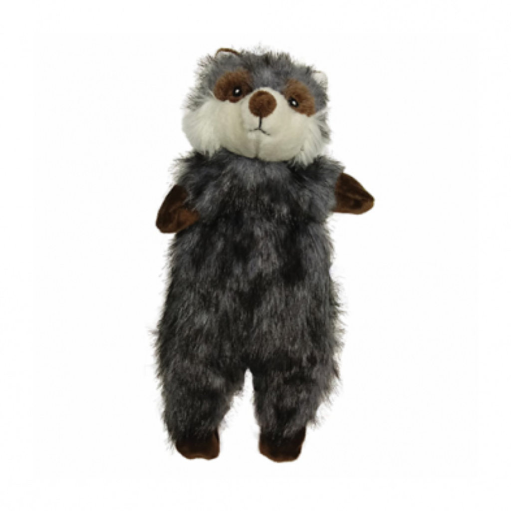 SPOT Furzz 20" Stuffing Free Dog Toy Raccoon
