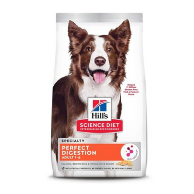 Hill's Science Diet Perfect Digestion Salmon Whole Oats & Brown Rice Dog Food