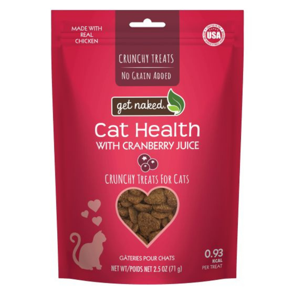 Get Naked Crunchy Health Treats with Cranberry Cat Treats
