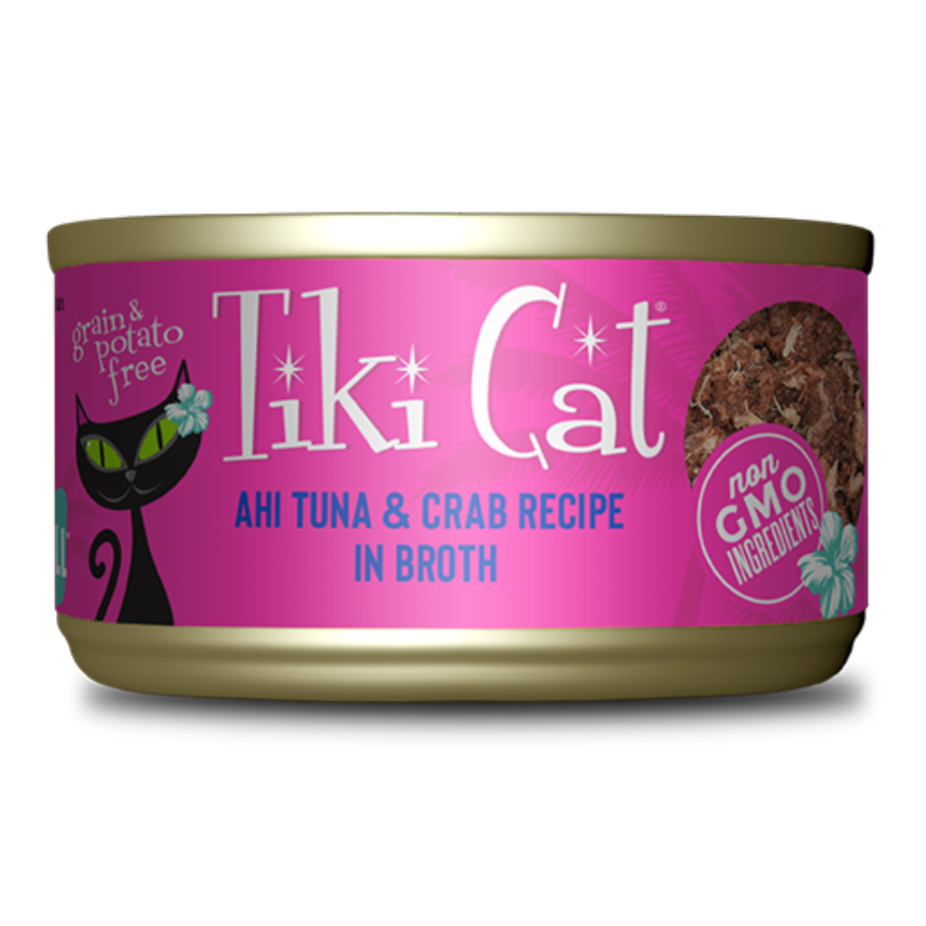 Tiki Cat Grill - Ahi Tuna & Crab in Broth Cat Can