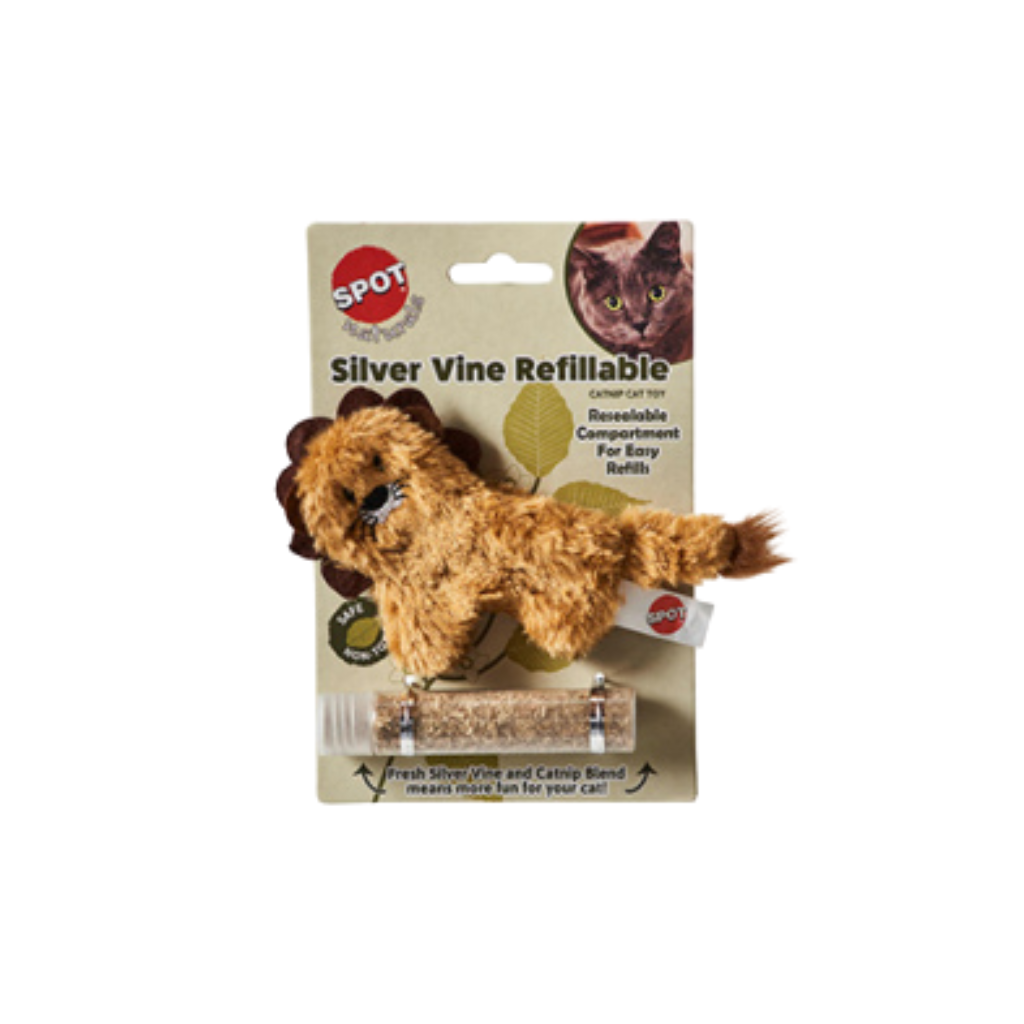 SPOT Naturals Silvervine Refillable Assorted Cat Toy