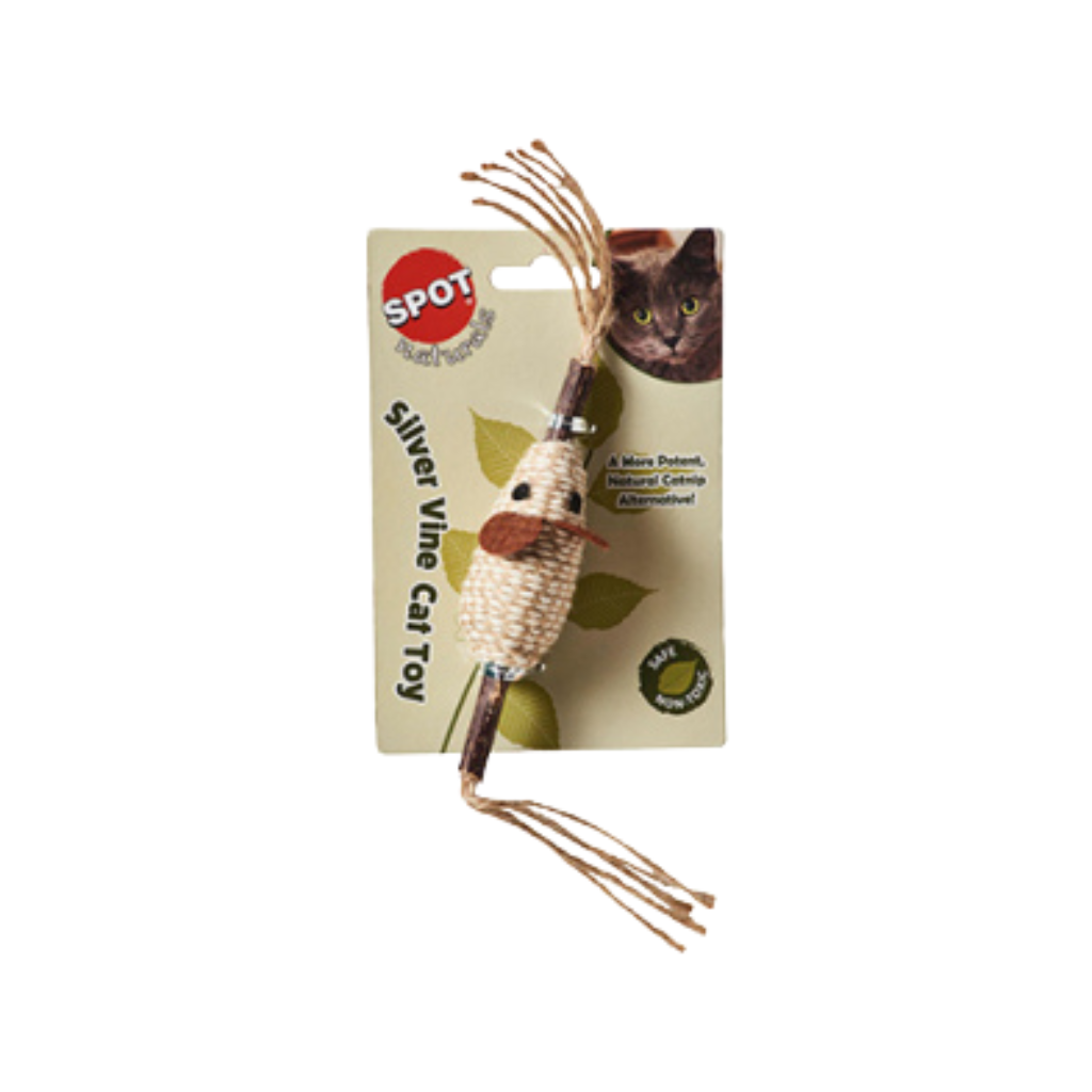 SPOT Naturals Silvervine Cord/Stick Assorted Cat Toy