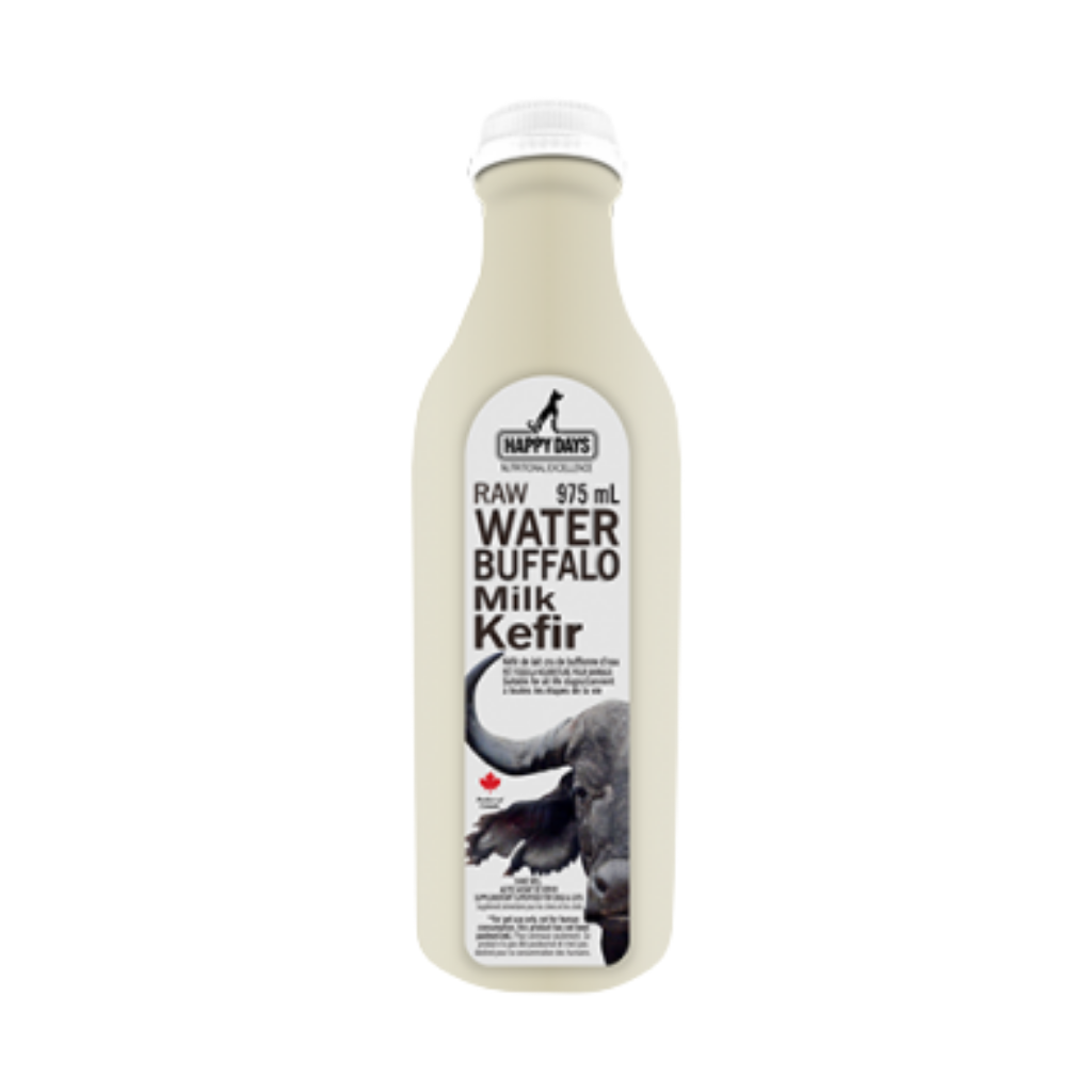 Happy Days Dairies Raw Water Buffalo Frozen Milk Kefir for Cats and Dogs