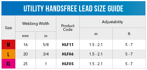 Rogz Utility Handsfree Dog Lead - Black