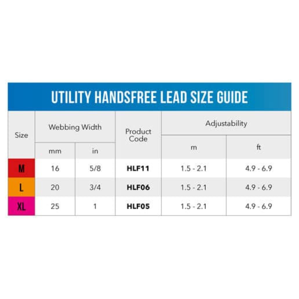 Rogz Utility Handsfree Dog Lead - Red
