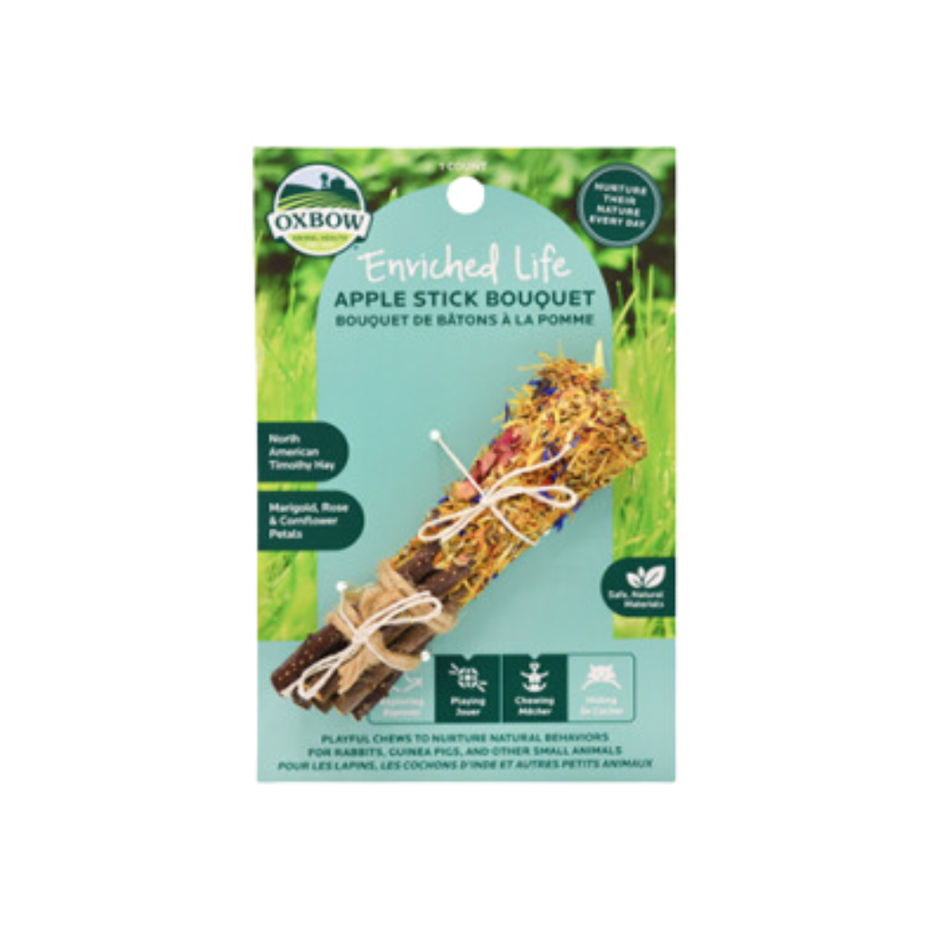 Oxbow Enriched Life Apple Stick Bouquet Toy